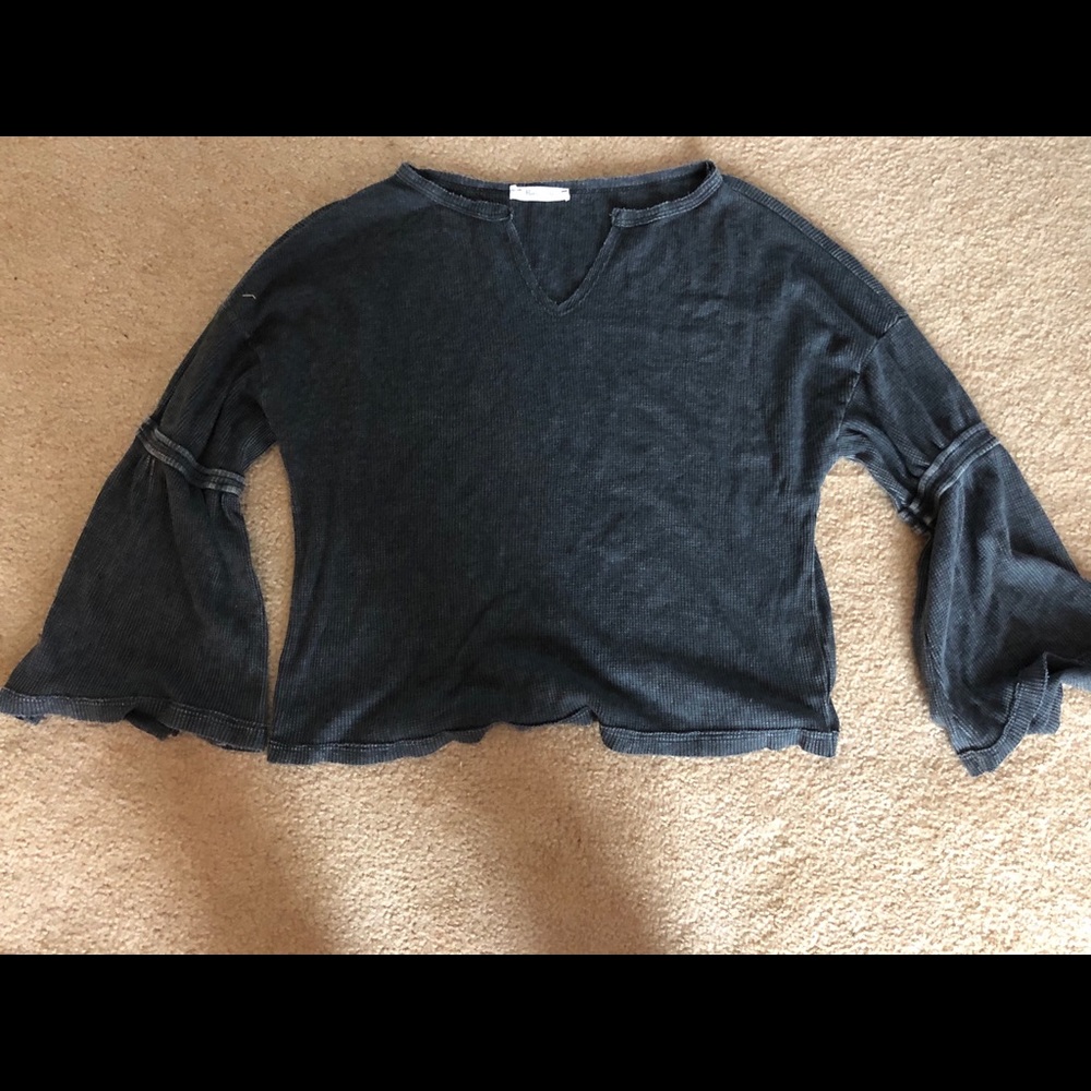 Lizard Thicket long sleeve gray shirt